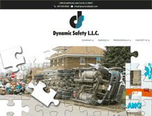 Tablet Screenshot of dynamicsafetyllc.com